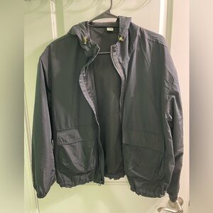 Old Navy Black Rain Jacket